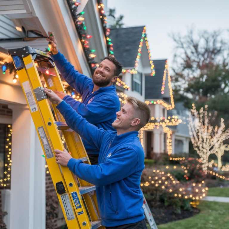 From Vision to Reality: How Professional Christmas Light Installation Works